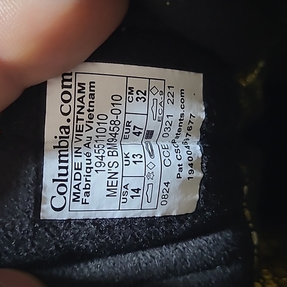 Columbia Bugaboot Celsius Omni-Heat Infinity Hiking Boots Size 14 - Picture 11 of 12